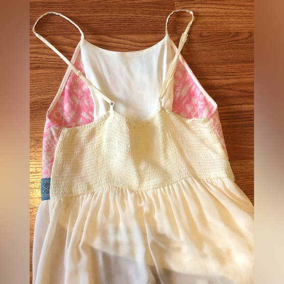 White Flying Tomato floral embroidered maxi dress - Picture 11 of 14